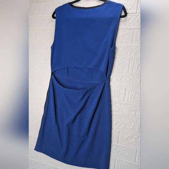 236-RACHEL Rachel Roy Royal Blue Mini Dress - Picture 4 of 6